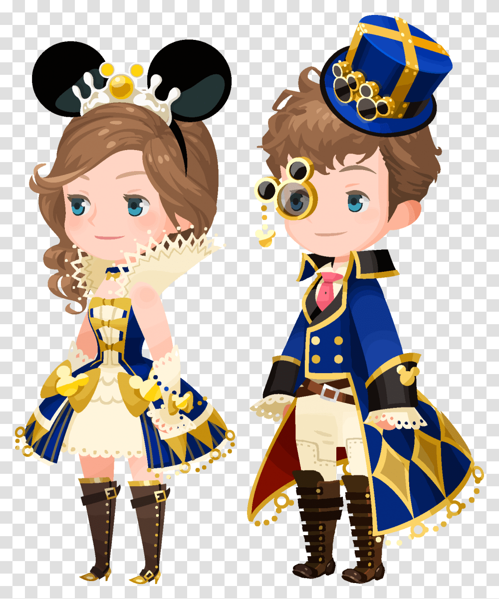 Kingdom Hearts Union Cross Outfits, Person, Costume, Face Transparent Png
