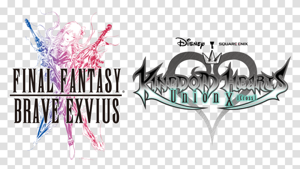 Kingdom Hearts Union X Logo, Final Fantasy Transparent Png