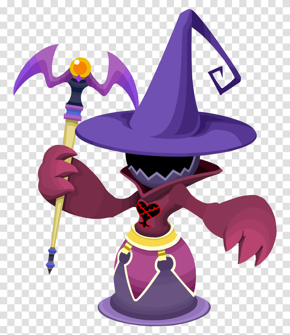 Kingdom Hearts Wizard Heartless, Hat, Wand Transparent Png