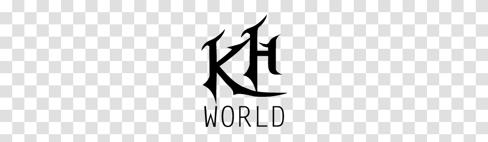 Kingdom Hearts World, Stencil, Logo Transparent Png