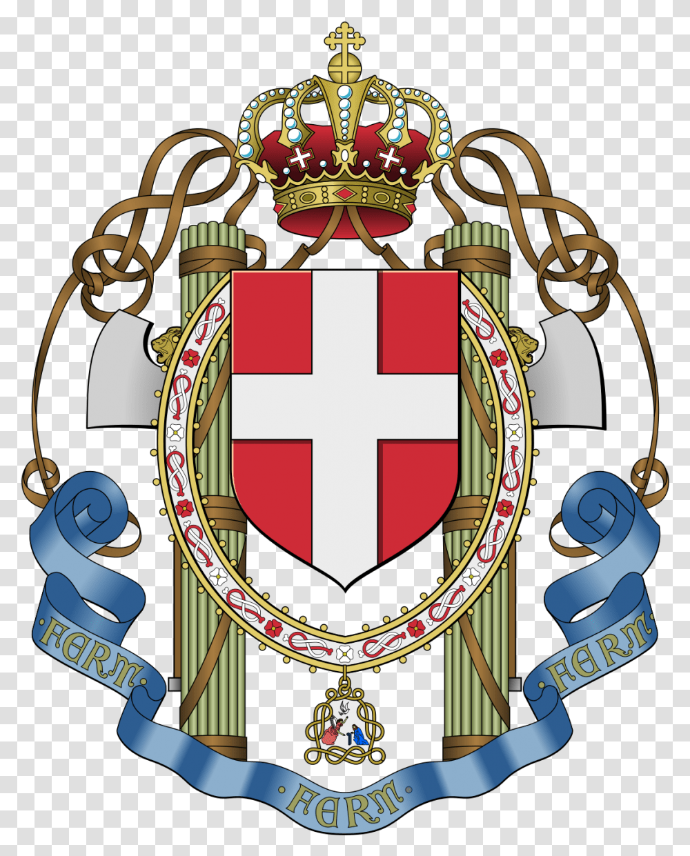 Kingdom Of Italy Coat Of Arms, Armor, Dynamite, Bomb, Weapon Transparent Png
