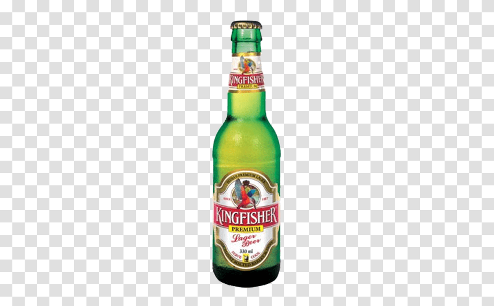 Kingfisher Beer Bottle Image, Alcohol, Beverage, Drink, Lager Transparent Png