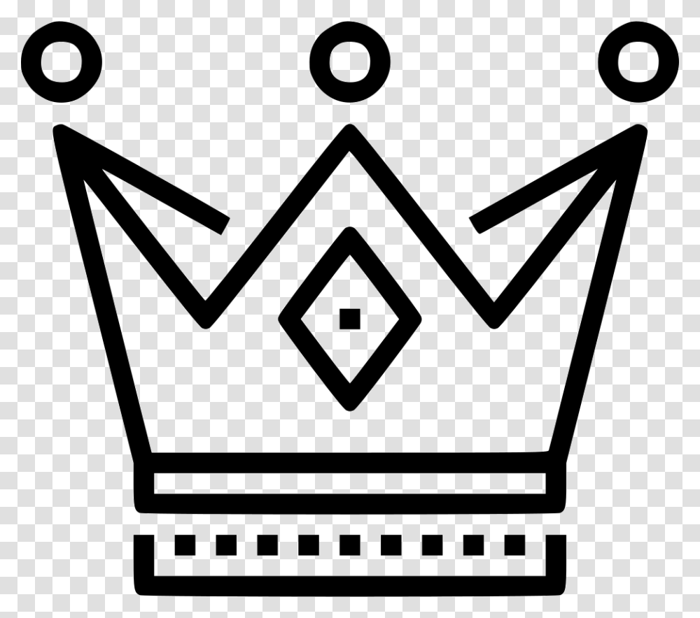 Kings Crown Black And White King Crown, First Aid, Stencil Transparent Png