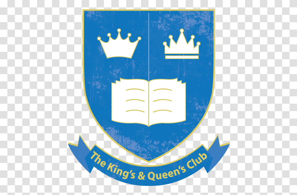 Kings N Queens - Book Club Emblem, Poster, Advertisement, Armor, Logo Transparent Png