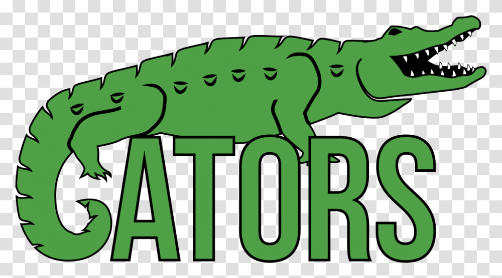 Kingsgate Gators Swim Team Logo Crocodile, Reptile, Animal, Lizard, Gecko Transparent Png