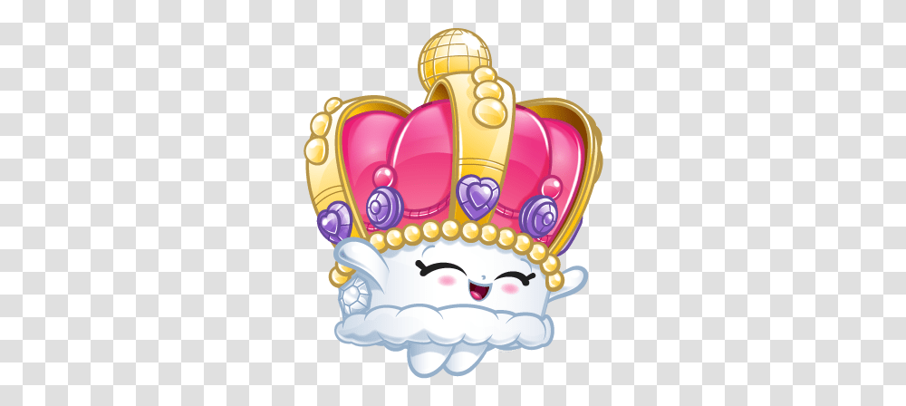 Kingsley Crown Shopkins Characters Season 8, Cake, Dessert, Food, Birthday Cake Transparent Png