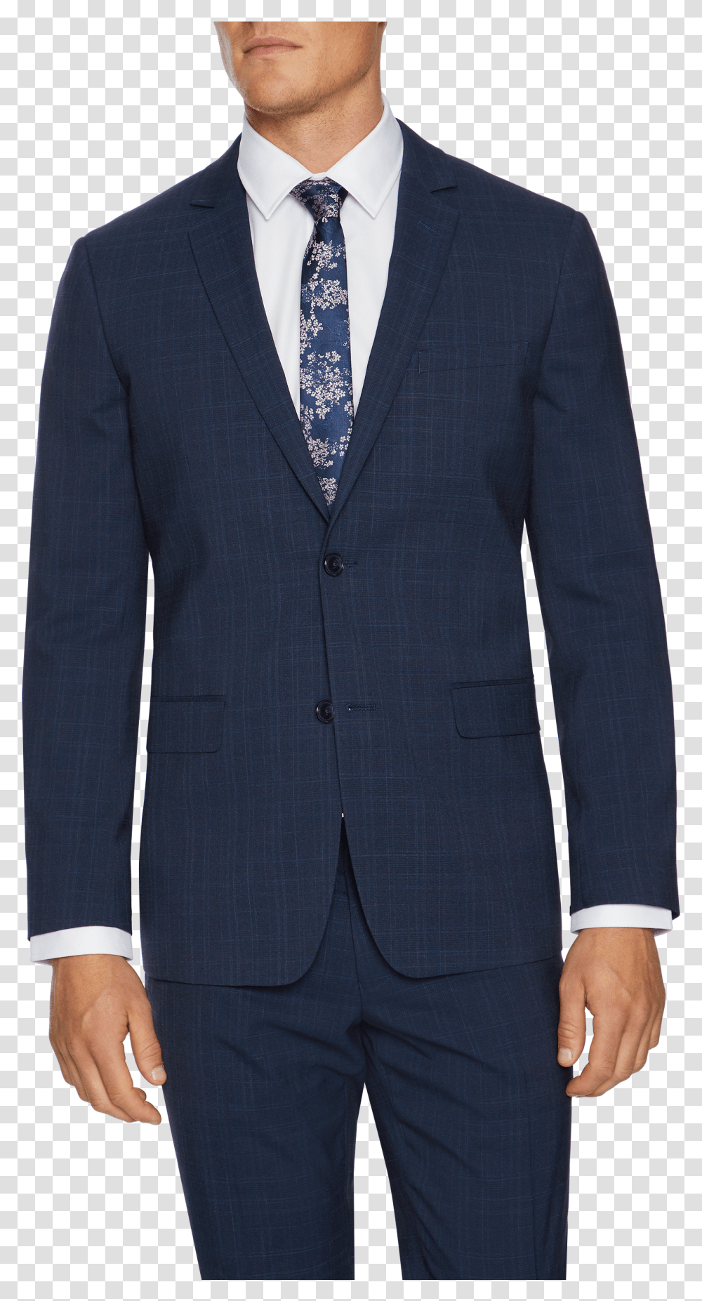 Kingsley Slim Check Suit Jacket Transparent Png