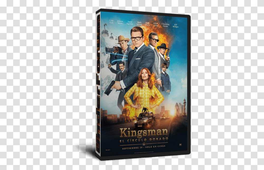 Kingsman 2 Poster 2017, Advertisement, Person, Flyer, Paper Transparent Png
