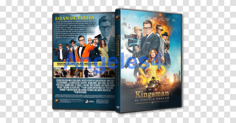 Kingsman The Golden Circle Affiche, Person, Human, Disk, Dvd Transparent Png