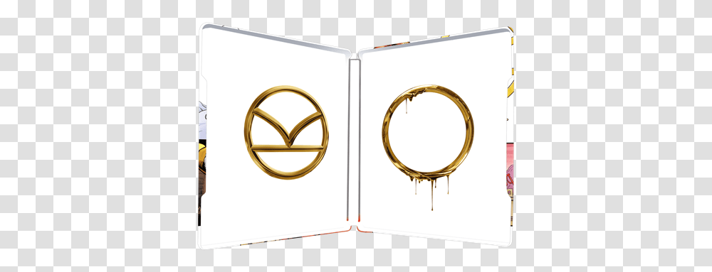 Kingsman The Golden Circle Hmv Exclusive 4k Uhdblu Ray The Golden Circle, Text, Pattern, Symbol, Label Transparent Png