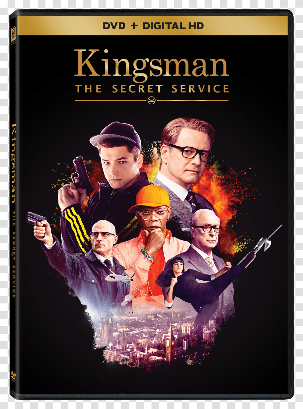 Kingsman The Secret Service Premium Edition 4k, Person, Poster, Advertisement, Performer Transparent Png