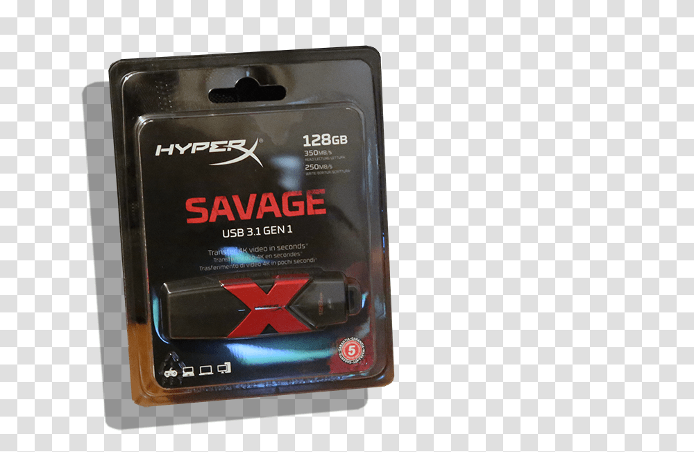 Kingston Hyperx Savage 128 Usb3 Case, Mobile Phone, Electronics, Cell Phone, Computer Transparent Png