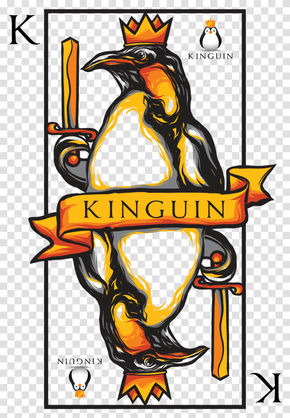 Kinguin, Logo, Emblem, Poster Transparent Png