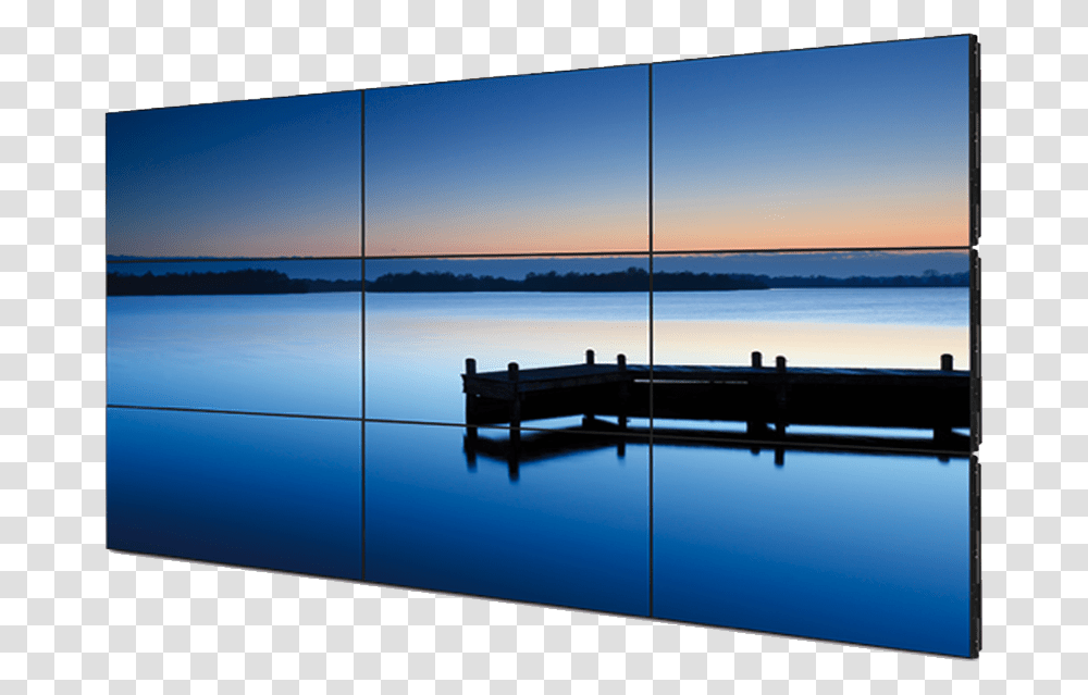 Kiosk 3 By 3 Video Wall, Water, Waterfront, Pier, Dock Transparent Png