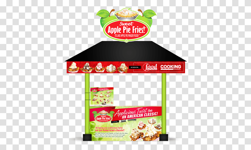 Kiosk Design Kiosk Design In Fries, Label, Food, Advertisement Transparent Png