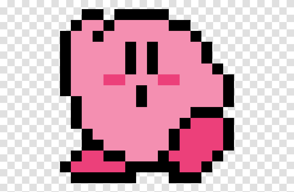 Kirby 8 Bit Pixel Art Kirby, Pac Man, Pillow, Cushion Transparent Png