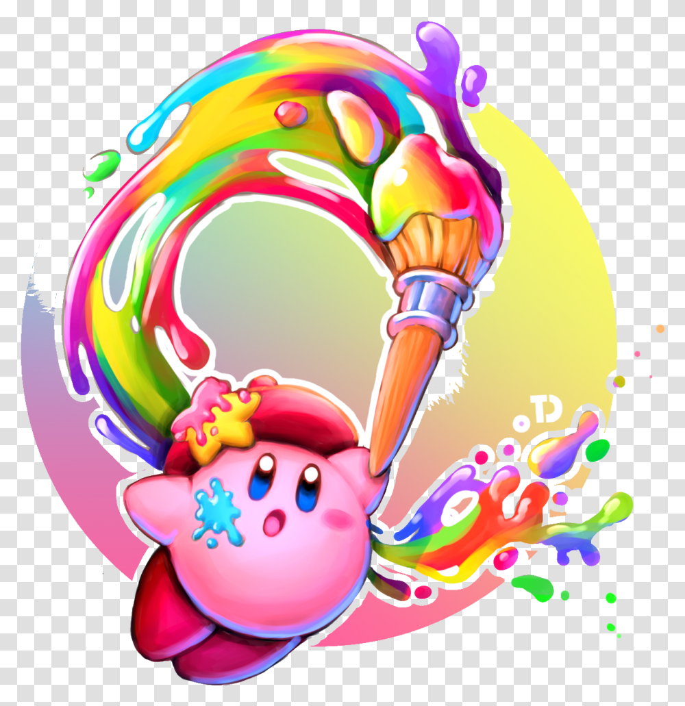 Kirby Artist Star Allies, Toy, Food, Cutlery Transparent Png