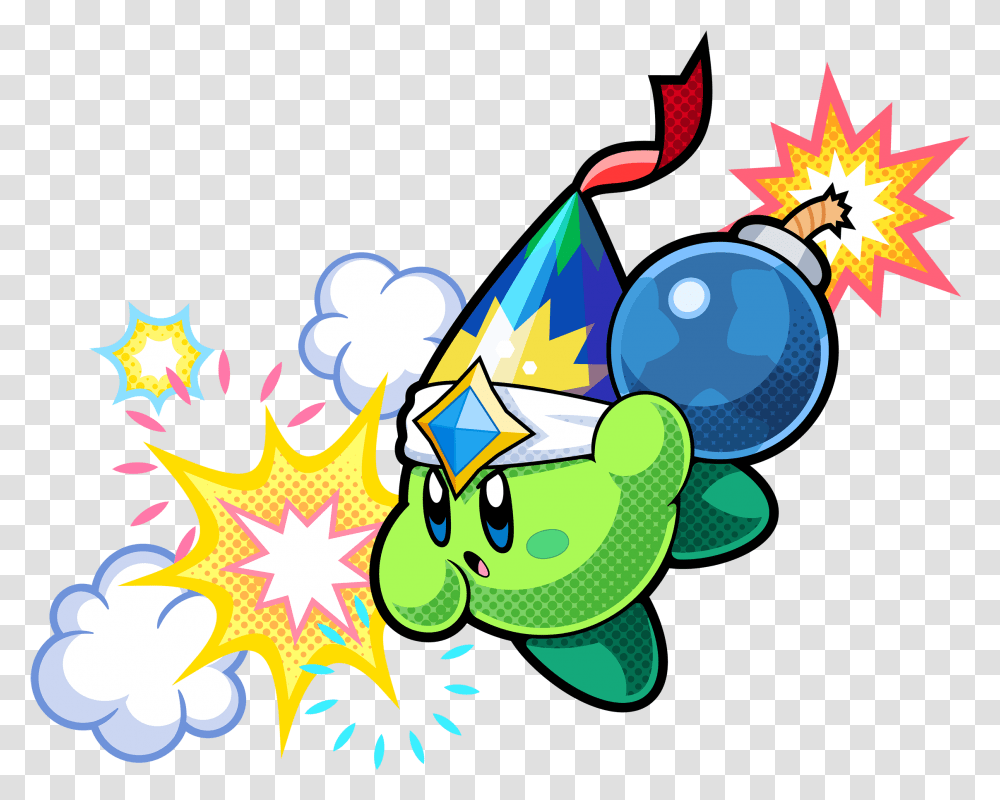 Kirby Battle Royale Art, Pattern, Angry Birds Transparent Png