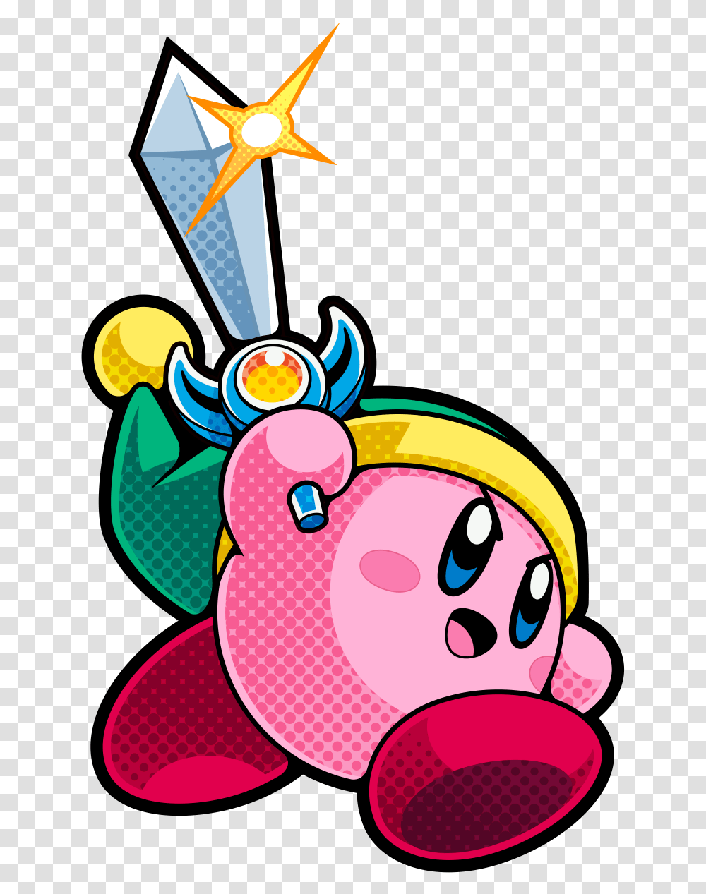 Kirby Battle Royale Kirby S Return To Dream Land Kirby Kirby Battle Royale Kirby, Cross, Cutlery Transparent Png