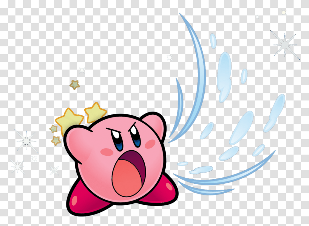 Kirby Breathing In Kirby Inhale, Bowling Transparent Png