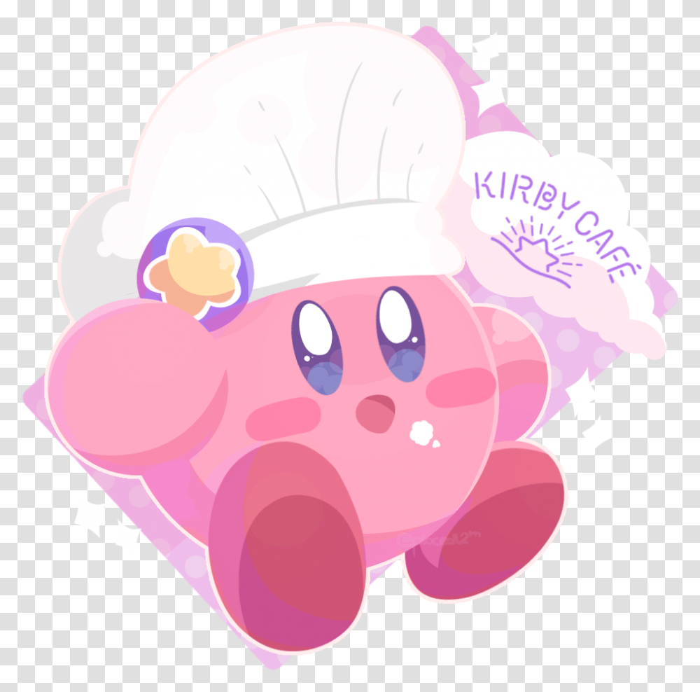 Kirby Chef, Pillow, Cushion Transparent Png