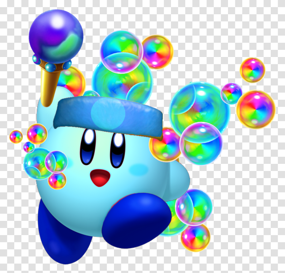 Kirby Copy Abilities Fantendo, Bubble, Balloon, Pac Man Transparent Png