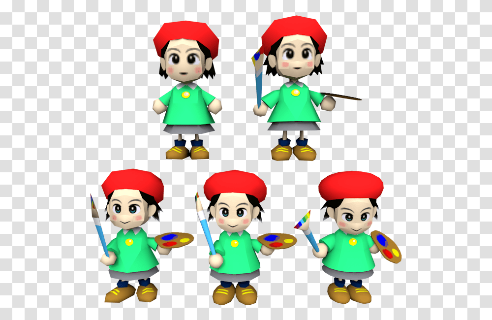 Kirby Crystal Shards Adeleine, Elf, Person, Human, People Transparent Png