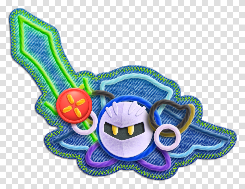 Kirby Epic Yarn Meta Knight Boss, Angry Birds, Snake, Reptile, Animal Transparent Png