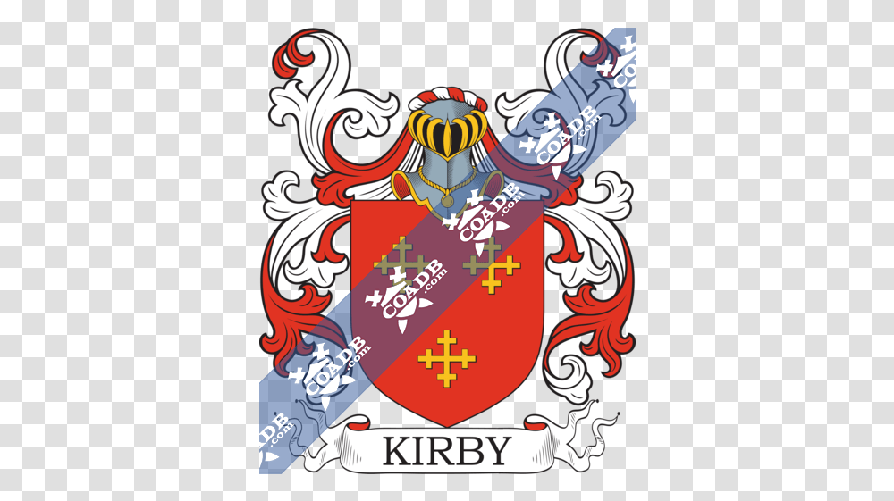 Kirby Family Crest Coat Of Arms And Pollard Coat Of Arms, Graphics, Art, Doodle, Drawing Transparent Png