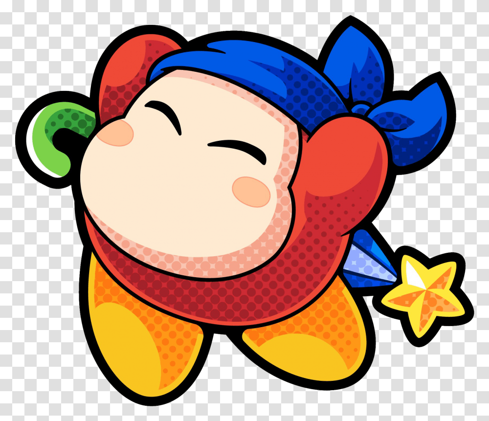Kirby From Kirby Battle Royale, Outdoors, Nature, Snow Transparent Png