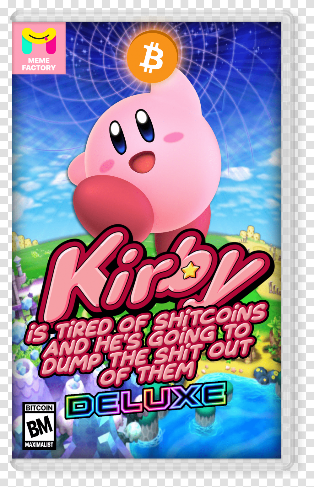 Kirby Game Cover Memes, Electronics, Outdoors, Advertisement, Animal Transparent Png