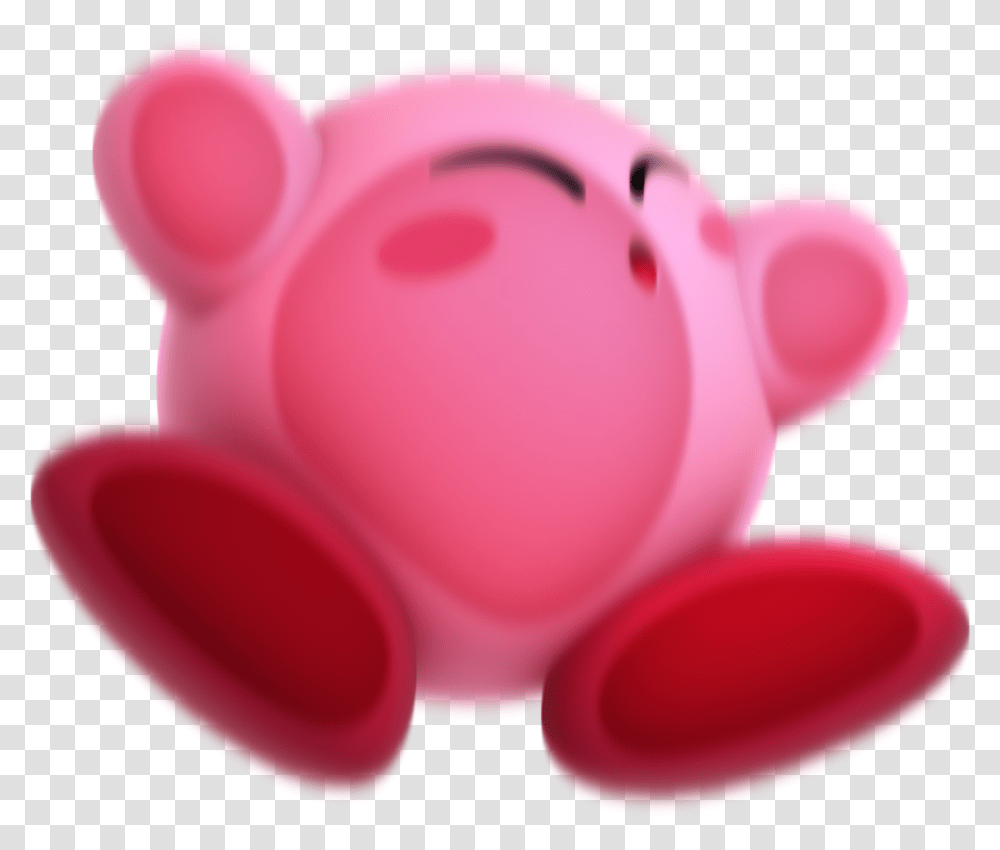 Kirby Hitting The Screen, Piggy Bank, Balloon Transparent Png