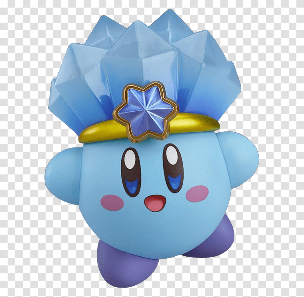 Kirby Ice Kirby Nendoroid Figure Clipart Download Ice Kirby, Toy Transparent Png