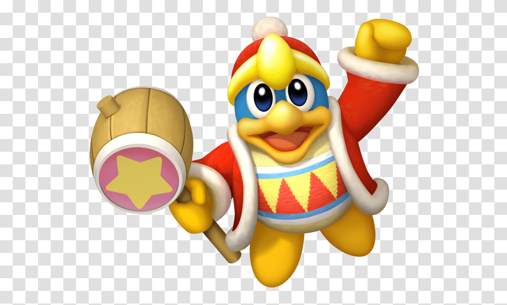 Kirby King Dedede Flying With Hammer King Dedede Return To Dreamland, Toy, Super Mario Transparent Png