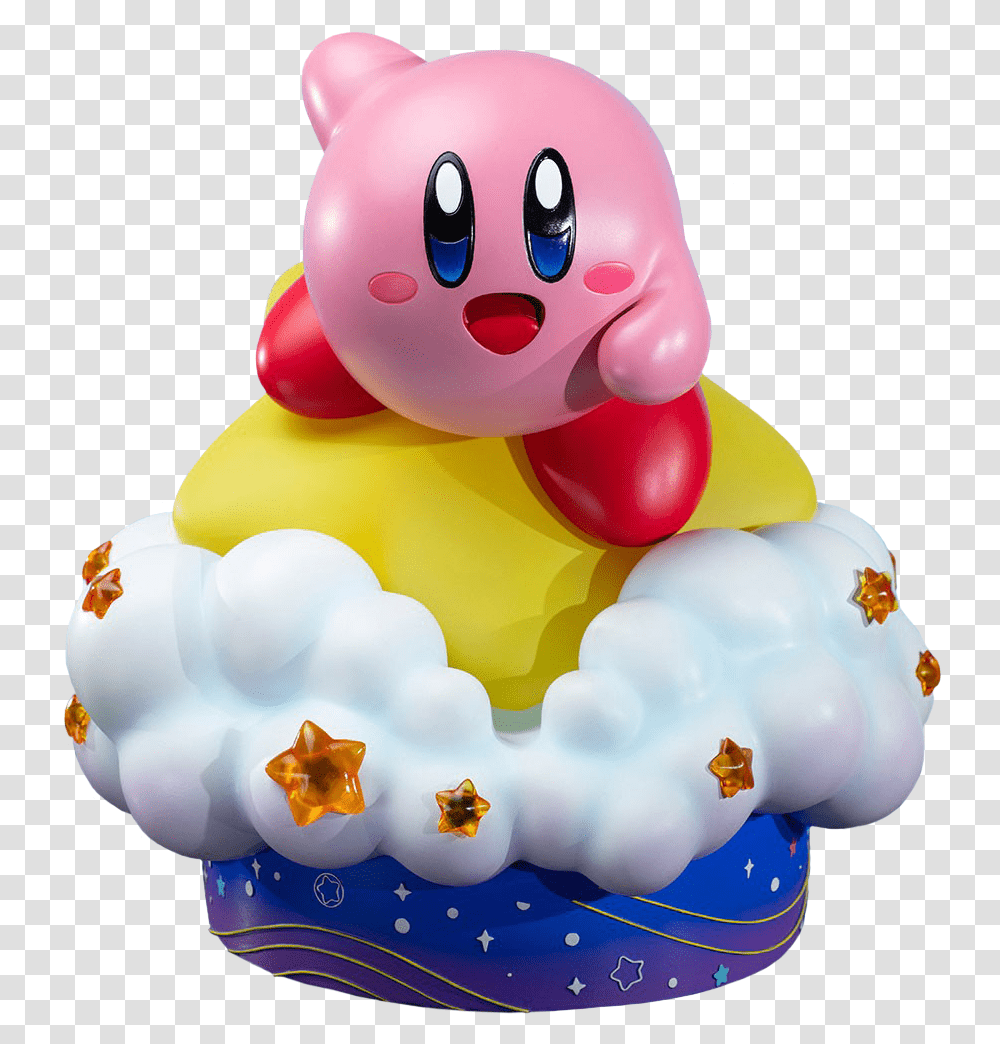 Kirby On Warp Star, Birthday Cake, Dessert, Food, Inflatable Transparent Png
