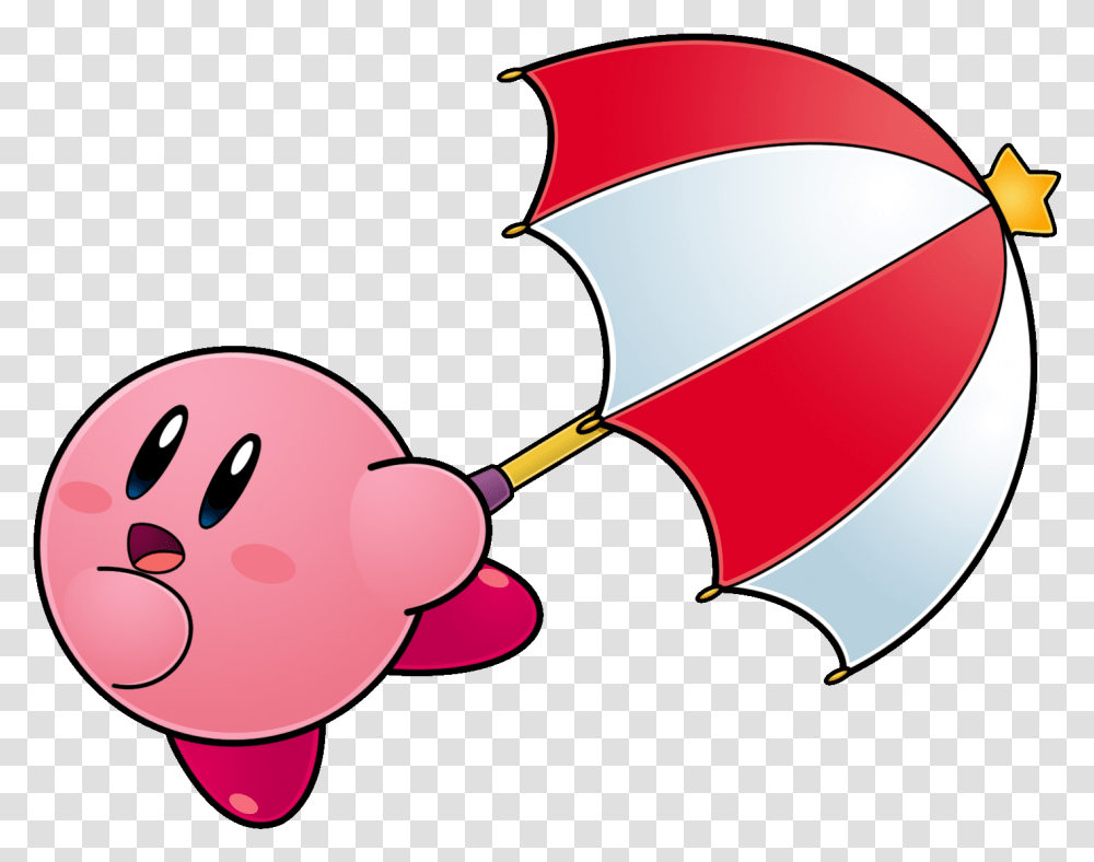 Kirby Parasol Download Cartoon Sea Monster Transparent Png