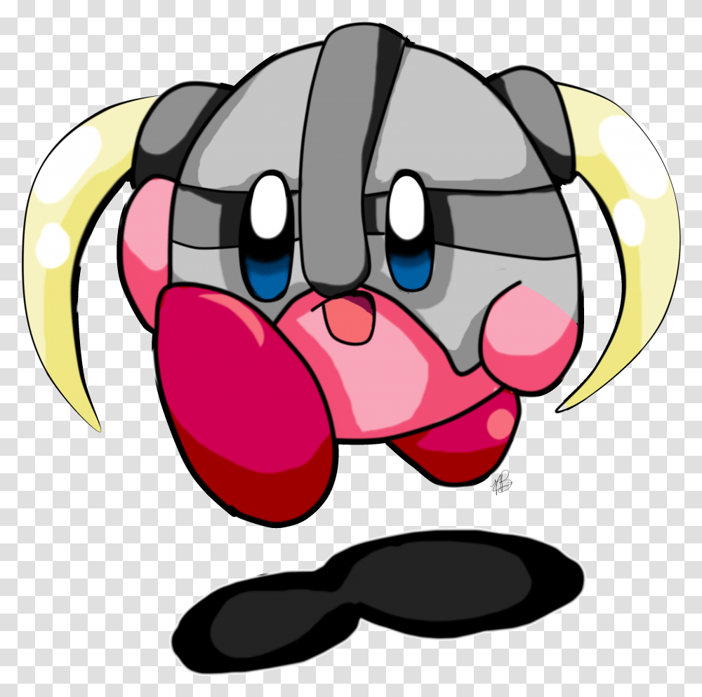 Kirby Skyrim, Hand, Helmet, Apparel Transparent Png