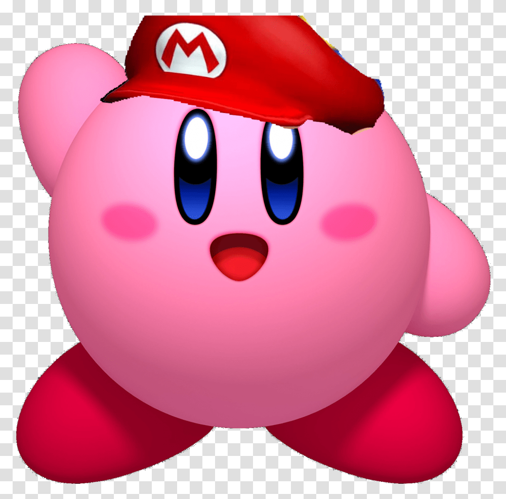 Kirby Smash Bros Pink Character From Pokemon, Super Mario, Balloon Transparent Png