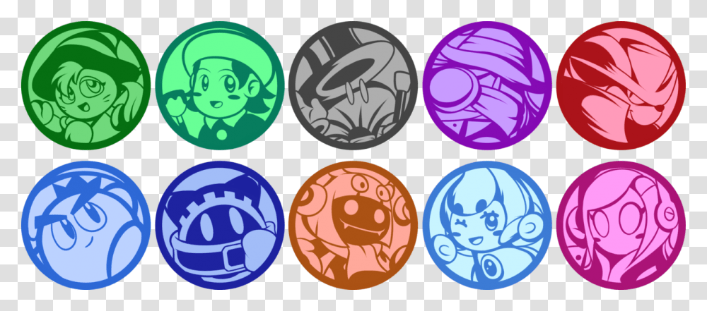 Kirby Star Allies All Friends, Logo, Purple, Label Transparent Png