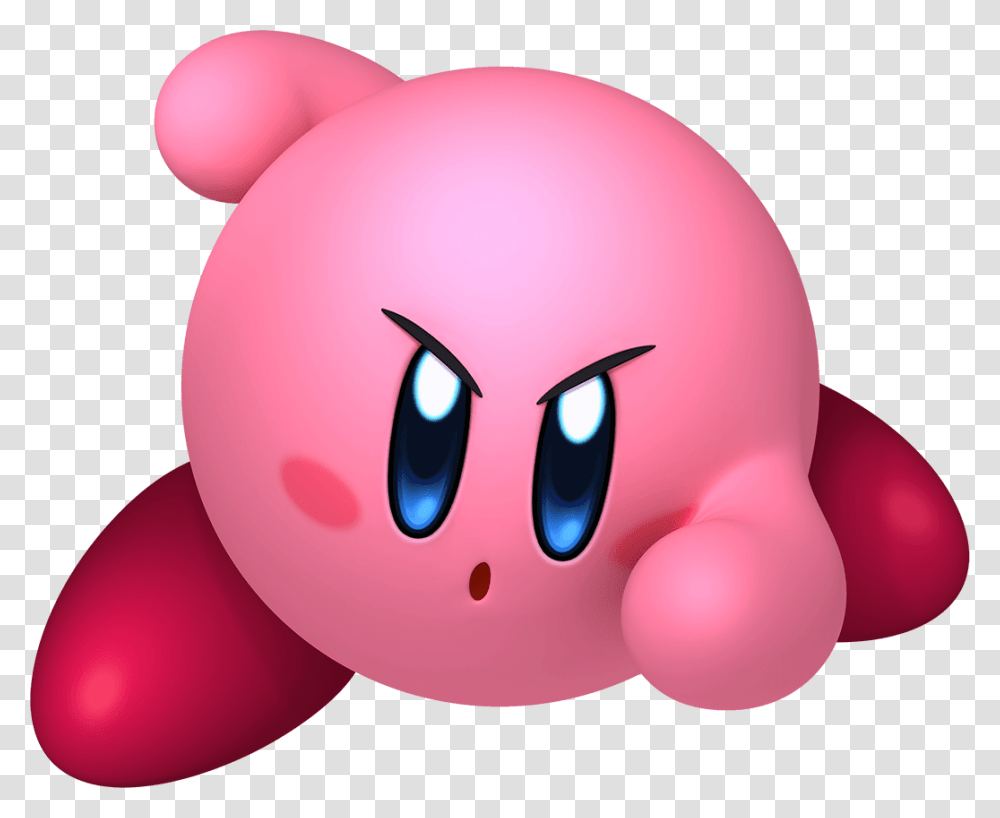 Kirby Star Allies Kirby, Balloon, Pac Man, Piggy Bank Transparent Png