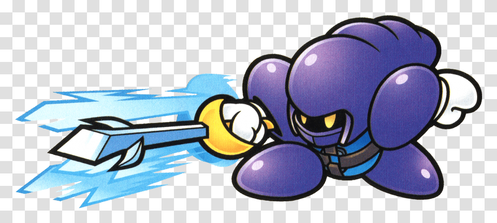 Kirby Sword Knight, Pac Man Transparent Png