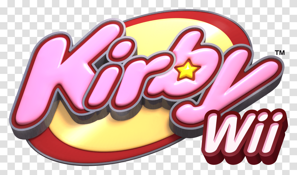 Kirby Wii Logo Kirby Wii, Food, Dynamite, Bomb, Weapon Transparent Png