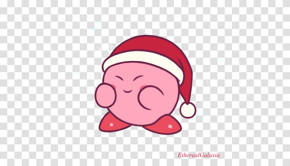 Kirby With Christmas Hat, Electronics, Elf Transparent Png