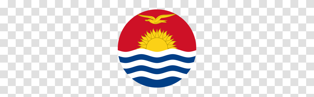 Kiribati Flag Clipart, Logo, Trademark, Baseball Cap Transparent Png