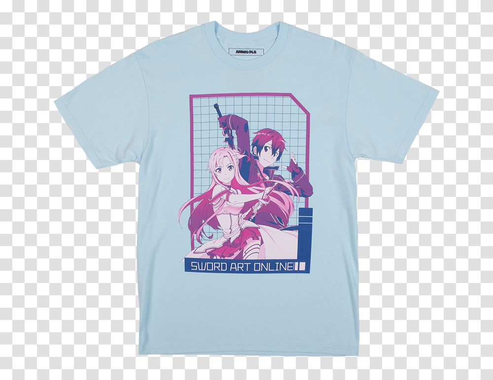 Kirito And Asuna, Apparel, T-Shirt, Person Transparent Png