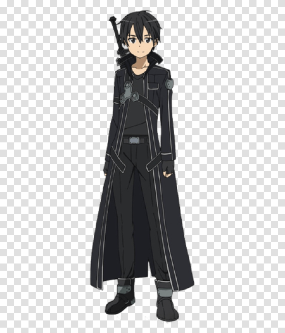 Kirito, Apparel, Cloak, Fashion Transparent Png