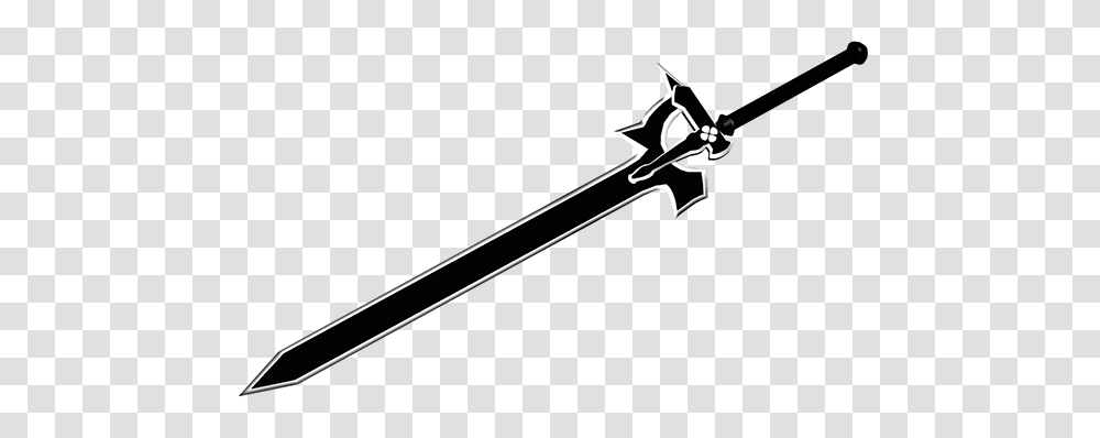 Kirito Sword Image, Arrow, Weapon, Weaponry Transparent Png