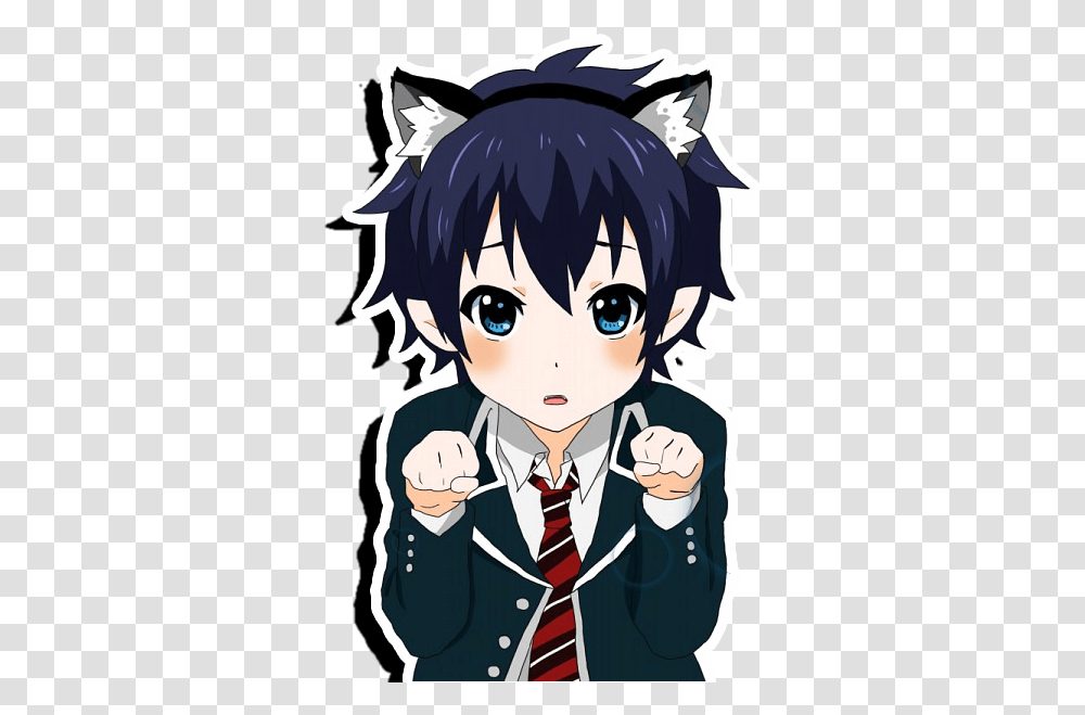 Kirito With Cat Ears, Tie, Accessories, Accessory, Comics Transparent Png