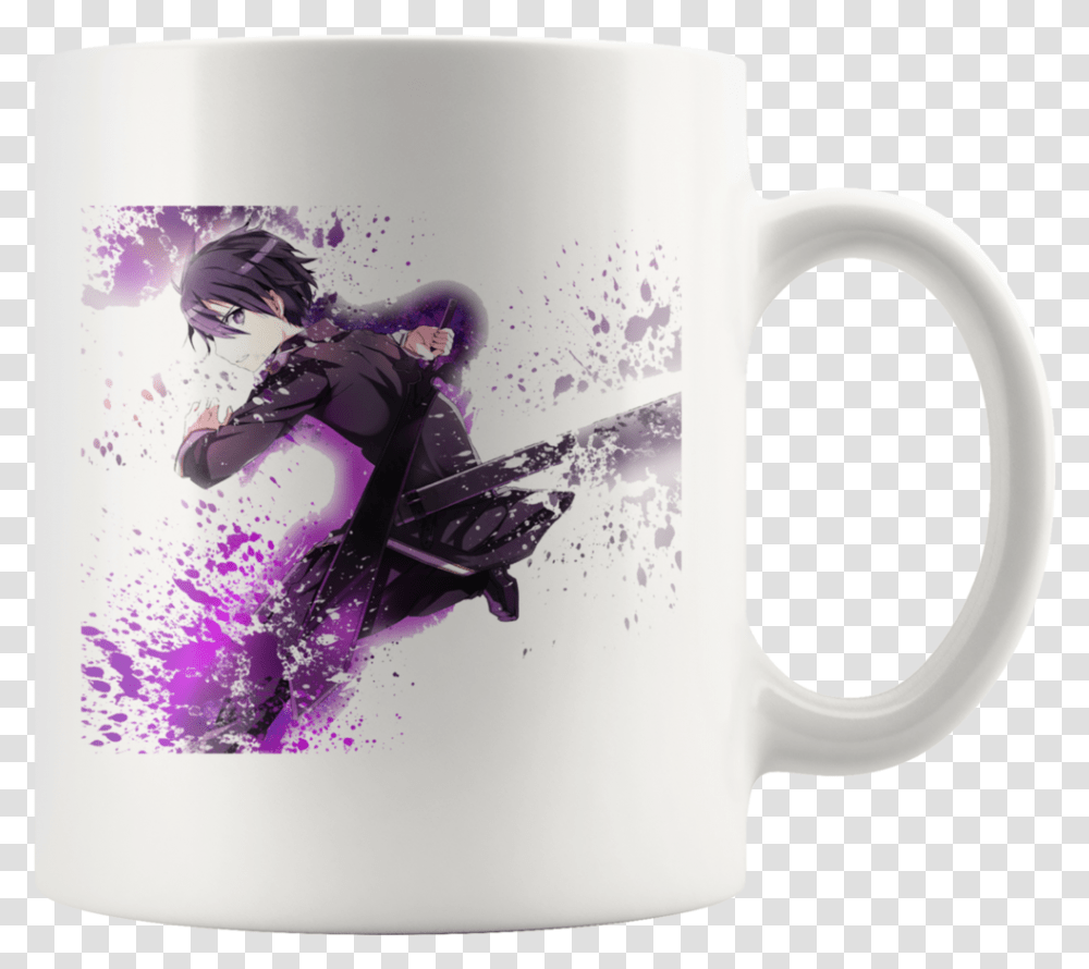 Kirito Without Sword, Coffee Cup, Person, Human, Jug Transparent Png