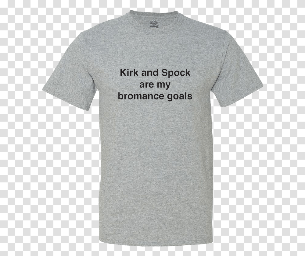 Kirk And Spock Bromance Best High School Alumni Tshirt Design, Apparel, T-Shirt, Word Transparent Png